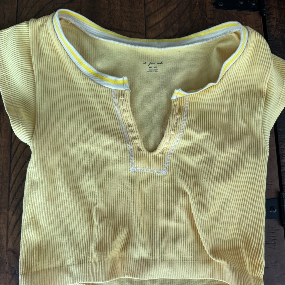Yellow Urban Top